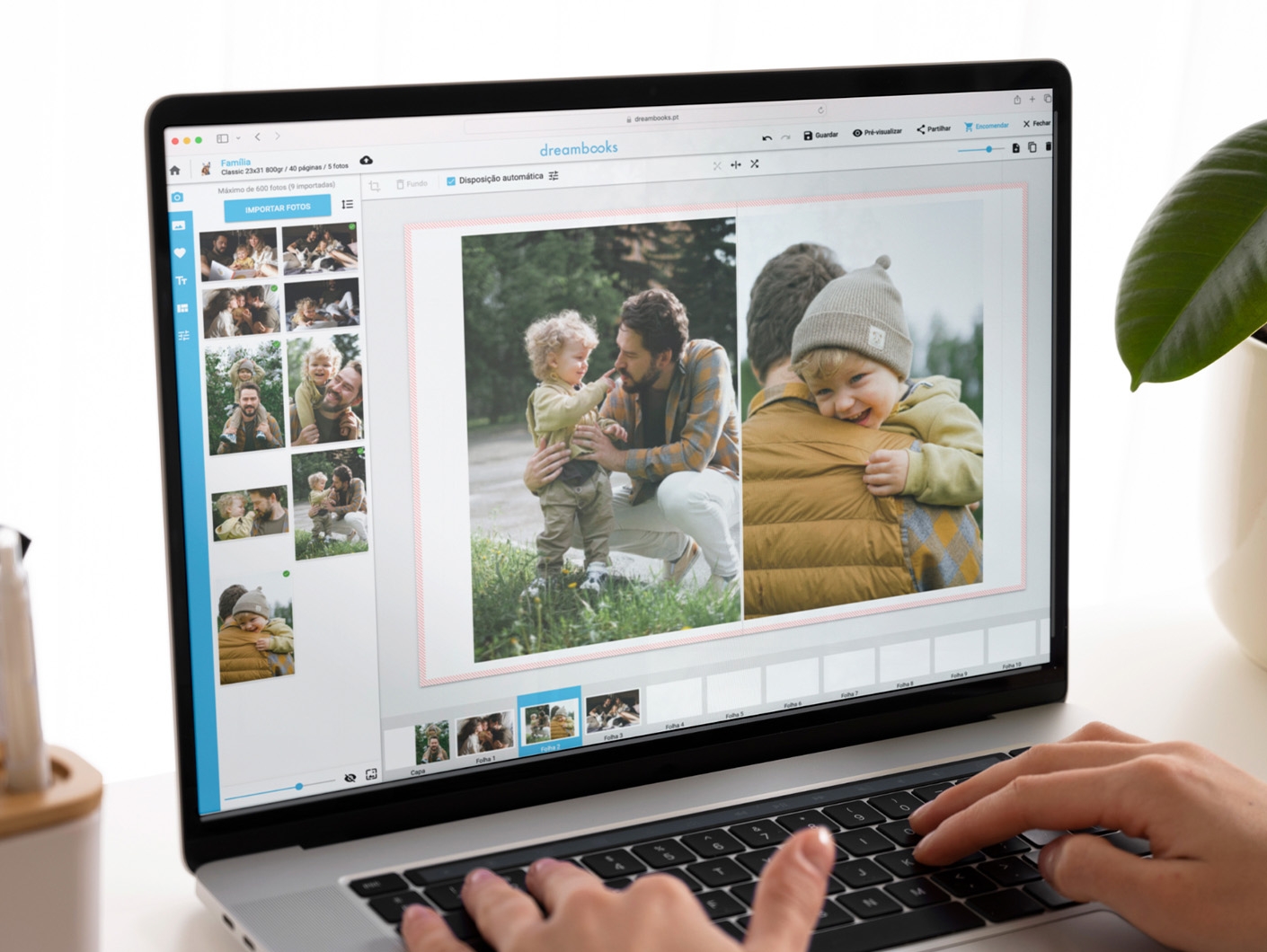 Criar seu Álbum de Fotos nunca foi tão fácil e rápido!